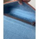Fake Medium Baguette Bag 8BR600 denim with tone-on-tone embroidered FF motif Blue Replica Replica Medium Baguette Bag 8BR600 denim with tone-on-tone embroidered FF motif Blue