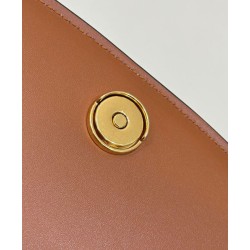Fake C'mon Small Satchel bag with curved 8BS082 Coffee Replica