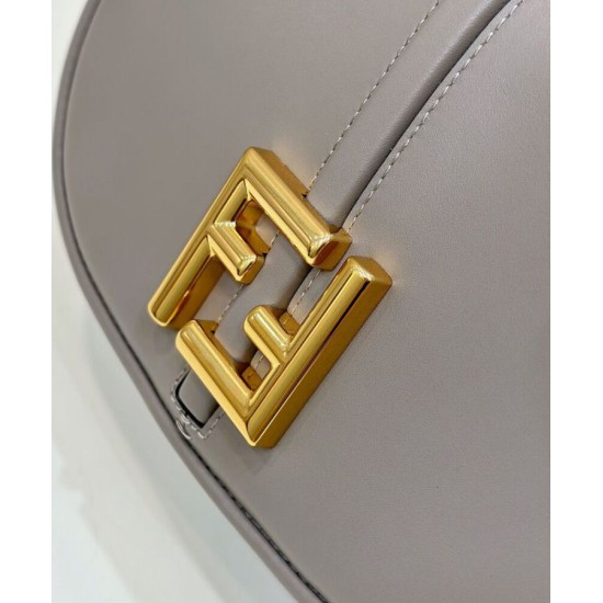 Fake C'mon Small /Medium Satchel bag with curved 8BS082 Gray Replica Replica C'mon Small /Medium Satchel bag with curved 8BS082 Gray