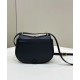 Replica C'mon Small /Medium Satchel bag with curved 8BS082 Black