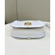 Fake C'mon Small Satchel bag with curved 8BS082 White Replica Replica C'mon Small Satchel bag with curved 8BS082 White