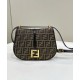 Fake C'mon Medium Satchel bag with curved8BT366 Coffee Replica Replica C'mon Medium Satchel bag with curved8BT366 Coffee