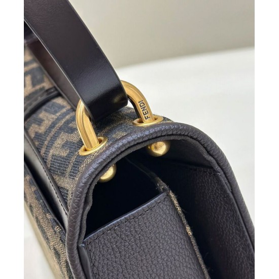 Fake C'mon Medium Satchel bag with curved8BT366 Coffee Replica Replica C'mon Medium Satchel bag with curved8BT366 Coffee