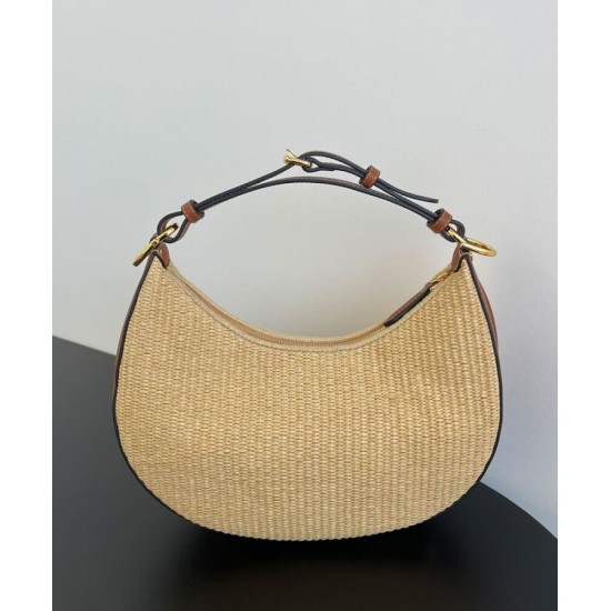 Replica Fgraphy Small Hobo Bag 8BR798 Coffee