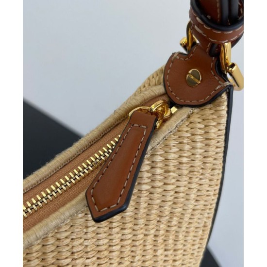 Replica Fgraphy Small Hobo Bag 8BR798 Coffee