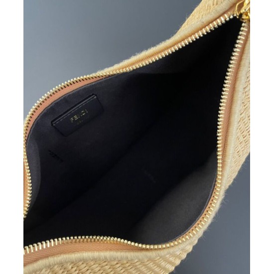 Replica Fgraphy Small Hobo Bag 8BR798 Coffee
