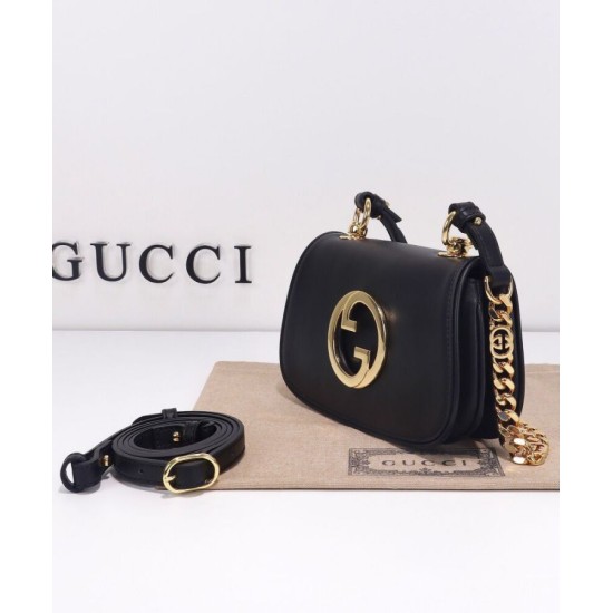 Replica Gucci Blondie Mini Shoulder Bag 724645 Black Replica Gucci Blondie Mini Shoulder Bag 724645 Black