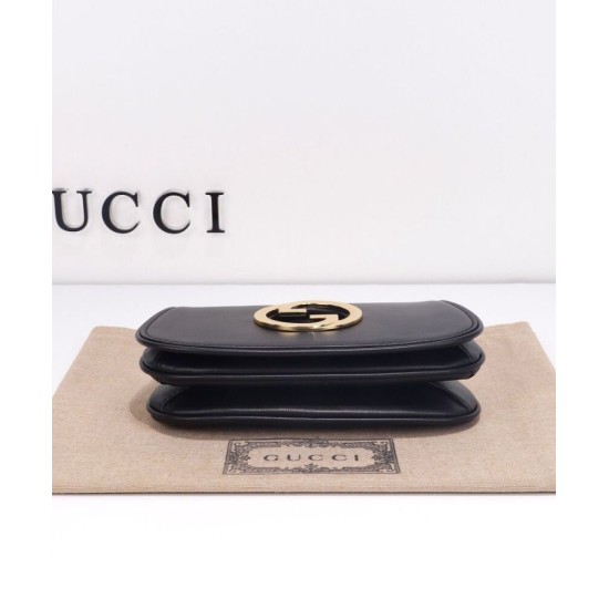 Replica Gucci Blondie Mini Shoulder Bag 724645 Black Replica Gucci Blondie Mini Shoulder Bag 724645 Black