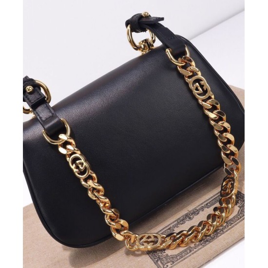 Replica Gucci Blondie Mini Shoulder Bag 724645 Black Replica Gucci Blondie Mini Shoulder Bag 724645 Black