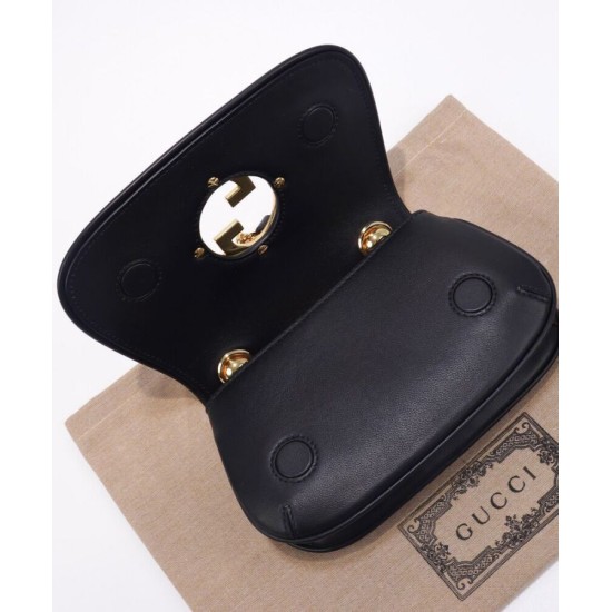 Replica Gucci Blondie Mini Shoulder Bag 724645 Black Replica Gucci Blondie Mini Shoulder Bag 724645 Black