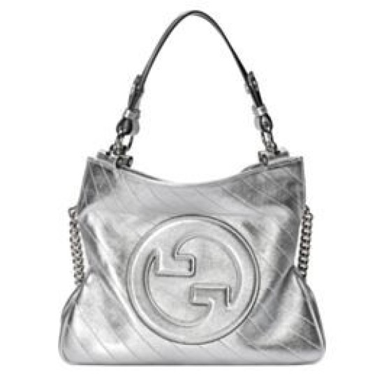 Replica Gucci Blondie Small Tote Bag 751518 Silver Replica Gucci Blondie Small Tote Bag 751518 Silver