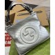 Replica Gucci Blondie Small Tote Bag 751518 Silver Replica Gucci Blondie Small Tote Bag 751518 Silver