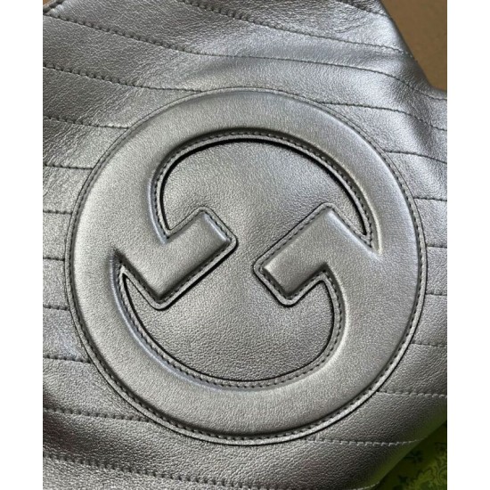 Replica Gucci Blondie Small Tote Bag 751518 Silver Replica Gucci Blondie Small Tote Bag 751518 Silver