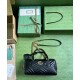 Replica Gucci GG Marmont Small Top Handle Bag 746319 Black Replica Gucci GG Marmont Small Top Handle Bag 746319 Black