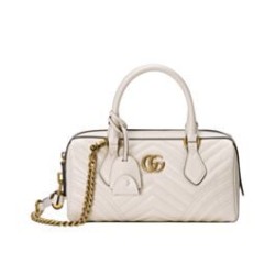 Replica Gucci GG Marmont Small Top Handle Bag 746319 Cream