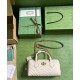 Replica Gucci GG Marmont Small Top Handle Bag 746319 Cream Replica Gucci GG Marmont Small Top Handle Bag 746319 Cream