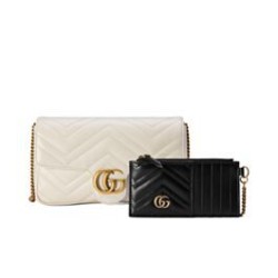 Replica Gucci GG Marmont Mini Bag 751526 Cream
