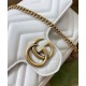 Replica Gucci GG Marmont Mini Bag 751526 Cream Replica Gucci GG Marmont Mini Bag 751526 Cream