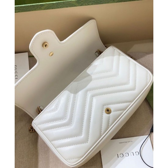 Replica Gucci GG Marmont Mini Bag 751526 Cream Replica Gucci GG Marmont Mini Bag 751526 Cream