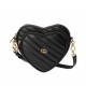 Replica Gucci Interlocking Mini Heart Shoulder Bag 751628 Black Replica Gucci Interlocking Mini Heart Shoulder Bag 751628 Black