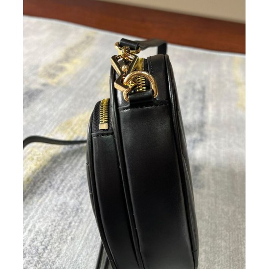 Replica Gucci Interlocking Mini Heart Shoulder Bag 751628 Black Replica Gucci Interlocking Mini Heart Shoulder Bag 751628 Black