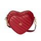 Replica Gucci Interlocking Mini Heart Shoulder Bag 751628 Red Fake Gucci Interlocking Mini Heart Shoulder Bag 751628 Red Replica