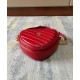 Replica Gucci Interlocking Mini Heart Shoulder Bag 751628 Red Fake Gucci Interlocking Mini Heart Shoulder Bag 751628 Red Replica