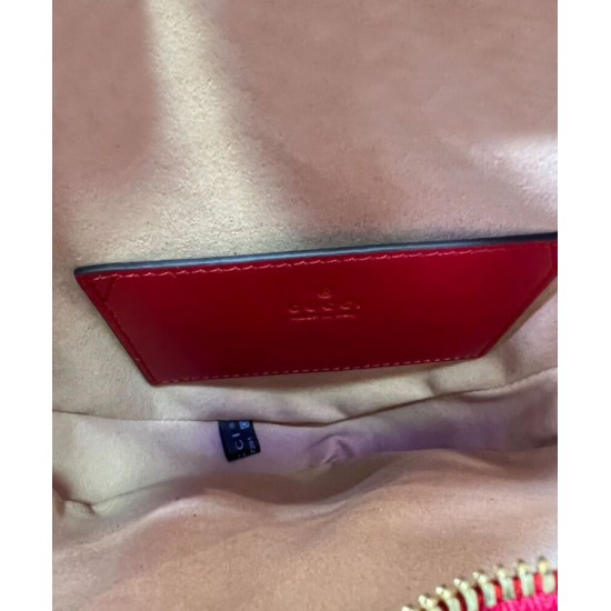 Replica Gucci Interlocking Mini Heart Shoulder Bag 751628 Red Fake Gucci Interlocking Mini Heart Shoulder Bag 751628 Red Replica