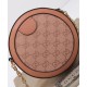 Fake Gucci Ophidia GG Mini Round Shoulder Bag 550618 Pink Replica