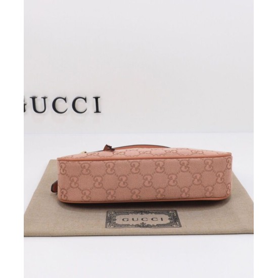Replica Gucci Ophidia GG Small Handbag 735145 Pink