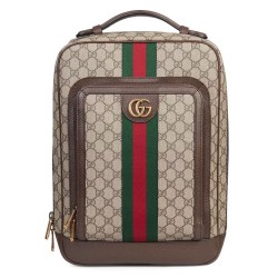 Fake Gucci Ophidia GG Medium Backpack 745718 Dark Coffee Replica