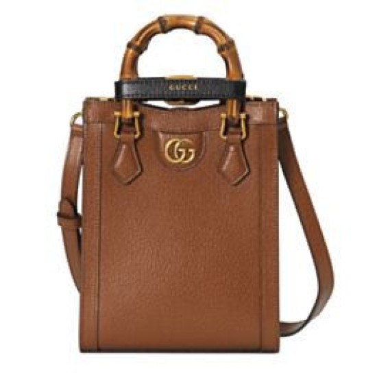 Replica Gucci Diana Mini Tote Bag 739079 Coffee Replica Gucci Diana Mini Tote Bag 739079 Coffee