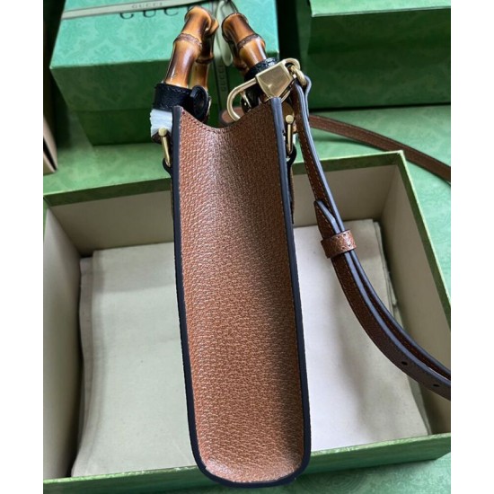 Replica Gucci Diana Mini Tote Bag 739079 Coffee Replica Gucci Diana Mini Tote Bag 739079 Coffee