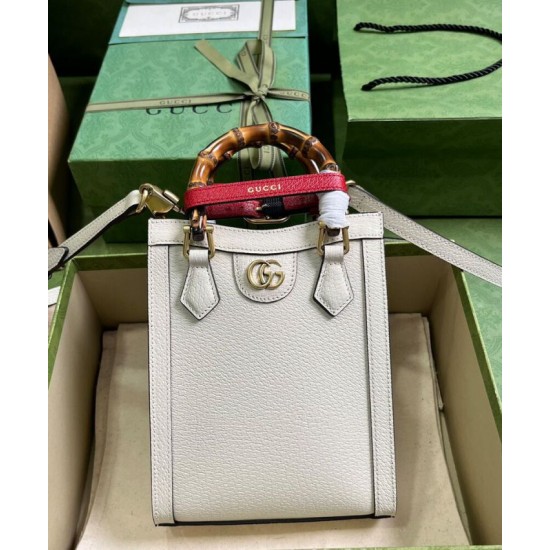 Replica Gucci Diana Mini Tote Bag 739079 Cream Replica Gucci Diana Mini Tote Bag 739079 Cream