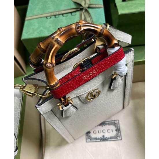 Replica Gucci Diana Mini Tote Bag 739079 Cream Replica Gucci Diana Mini Tote Bag 739079 Cream