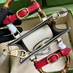 Replica Gucci Diana Mini Tote Bag 739079 Cream