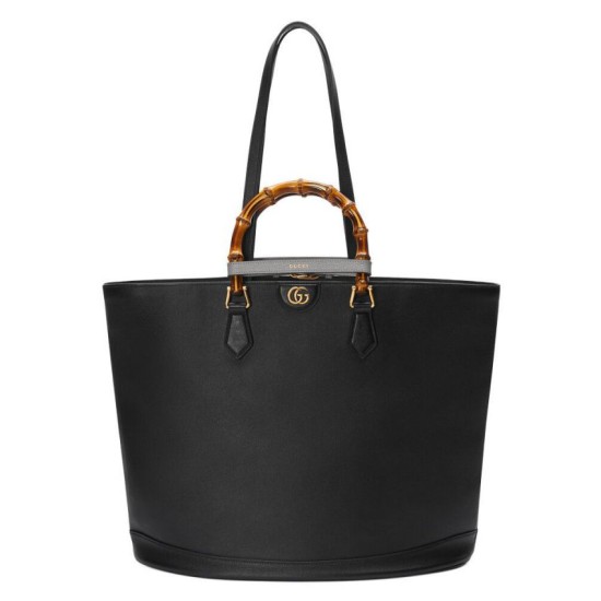 Replica Gucci Diana Large Tote Bag 746270 Black