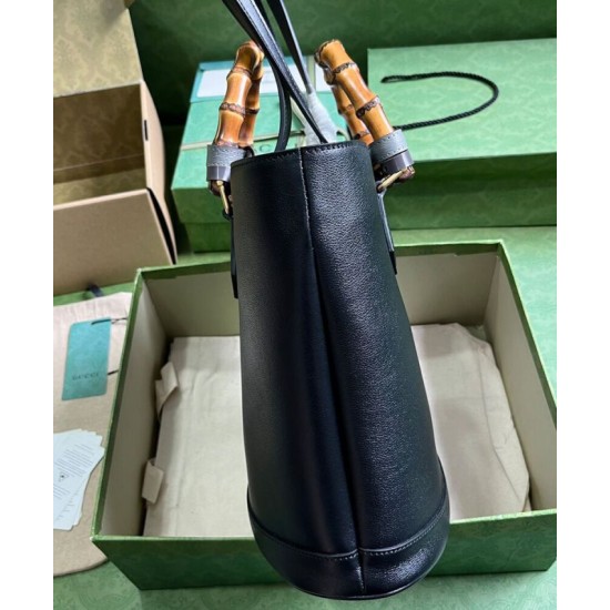 Replica Gucci Diana Large Tote Bag 746270 Black