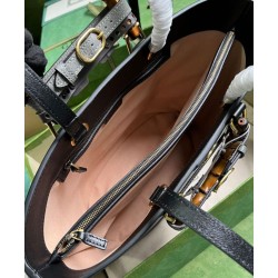 Replica Gucci Diana Large Tote Bag 746270 Black