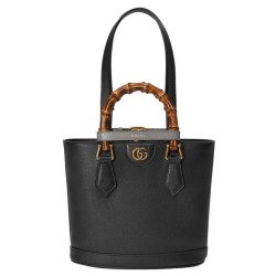 Replica Gucci Diana Small Tote Bag 750396 Black