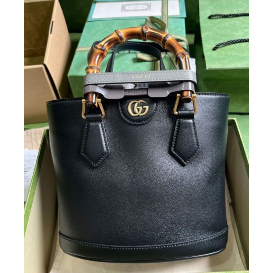 Fake Gucci Diana Small Tote Bag 750396 Black Replica Replica Gucci Diana Small Tote Bag 750396 Black