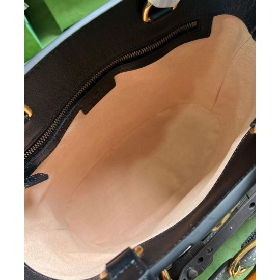 Fake Gucci Diana Small Tote Bag 750396 Black Replica Replica Gucci Diana Small Tote Bag 750396 Black