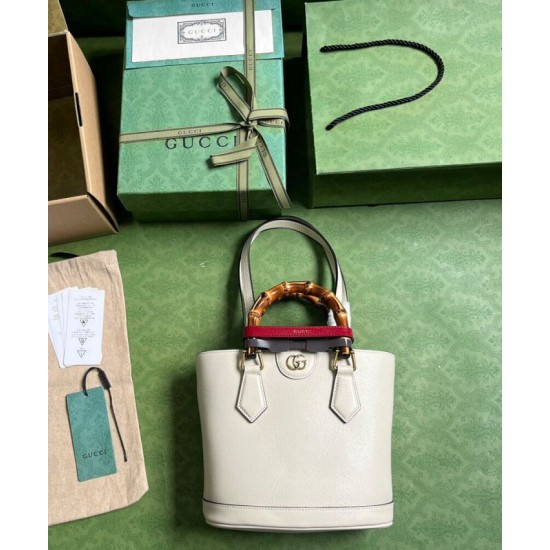 Replica Gucci Diana Small Tote Bag 750396 Cream
