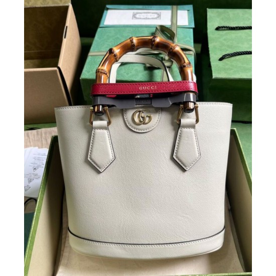 Replica Gucci Diana Small Tote Bag 750396 Cream