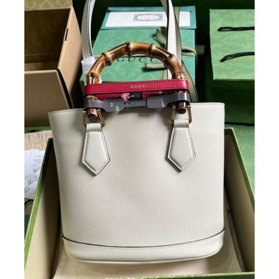 Replica Gucci Diana Small Tote Bag 750396 Cream
