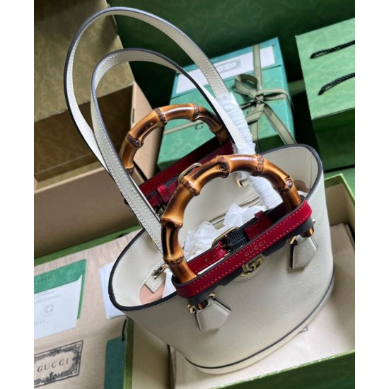 Replica Gucci Diana Small Tote Bag 750396 Cream