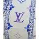 Fake Louis Vuitton Keepall Bandouliere 45 Bag M10254 Blue Replica