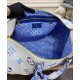 Fake Louis Vuitton Keepall Bandouliere 45 Bag M10254 Blue Replica