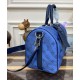 Fake Louis Vuitton Keepall Bandouliere 35 Bag M22573 Blue Replica Replica Louis Vuitton Keepall Bandouliere 35 Bag M22573 Blue