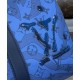 Fake Louis Vuitton Keepall Bandouliere 35 Bag M22573 Blue Replica Replica Louis Vuitton Keepall Bandouliere 35 Bag M22573 Blue